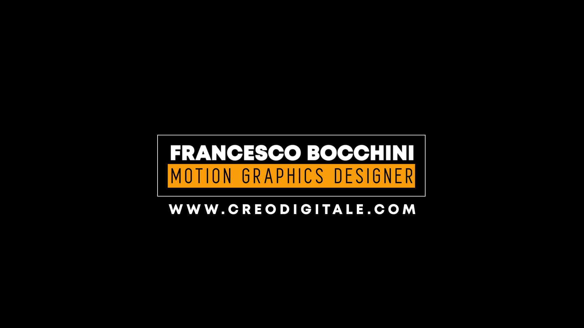 Title design e motion graphics